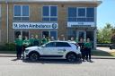 St John Ambulance team in Norwich unveils new electric Kia e-niro