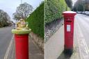 An Easter topper has been taken from a Cromer postbox