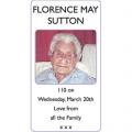 FLORENCE MAY SUTTON