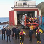 Sheringham's RNLI crew joined forces with the Sheringham Shantymen to produce their contribution to Ant and Dec's Saturday Night Takeaway