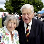 Nancy Pearce with husband Derek at the 2014 Royal Norfolk Show