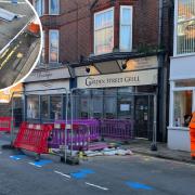 Work to repair a 15ft-deep sinkhole which has closed Garden Street, in Cromer, north Norfolk, begin on Tuesday (November 7)