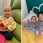 Cora Beecroft from North Walsham was diagnosed with leukaemia when she was three years old - and her brother James has now raised almost £700 for Young Lives vs Cancer