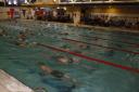 Swimmers taking part in the North Norfolk Vikings Swimming Club's annual championship
