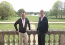 Owners of Wolterton Hall, Keith Day (left) and Peter Sheppard (right). The estates grounds will host a classical music event in July.