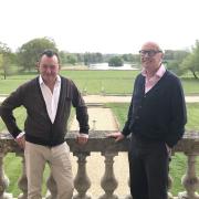 Owners of Wolterton Hall, Keith Day (left) and Peter Sheppard (right). The estates grounds will host a classical music event in July.