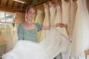 Laura Hilton, owner of Threads Bridal shop at Salle Moor Hall Farm. Picture: Danielle Booden
