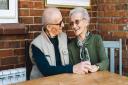 Charles and Ivy Humphries, who have moved into a new apartment in High Kelling, 75 years after they fell in love.