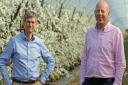 Pieter van Egmond (right) will replace Tim Place (left) as managing director of Norfolk-based fruit grower Place UK