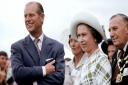 Queen Elizabeth II and the Duke of Edinburgh in Rotorua, New Zealand, during her Silver Jubilee tour.