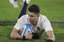 Ben Youngs goes over the line to score try during the Six Nations game in Italy Picture: PA