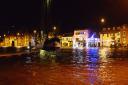 The flooded quay at Wells in December 2013. Picture: Ian Burt