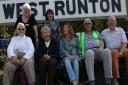 Peter Mayne, chairman of the Bittern Line CRP, joins volunteers for their annual fundraiser in West Runton. Picture: Ally McGilvray