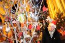 Linda Peters at a previous Christmas tree festival in Cromer. PHOTO: ANTONY KELLY