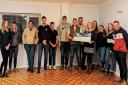North Walsham Young Farmers\' Club presented a ?1,300 cheque to the Big C cancer charity