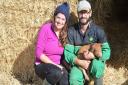 Norfolk farmer Will de Feyter and his fiancee Sarah Hovey, previously a property developer, have a launched pig business together