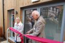 Carol Keable, St Andrew's headteacher, and Sheringham mayor Peter Ratcliffe at the opening of a new classroom at the school last year.
