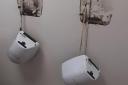 Damage to hand dryers at the public toilets in Lushers Passage, Sheringham, in December - Picture: NNDC