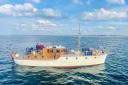 The Dunkirk Little Ship Mimosa was rescued off Overstrand in Norfolk