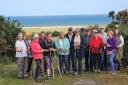 Participants in the first North Norfolk Walking Festival