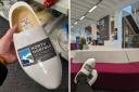 How did a pair of North Norfolk District Council clogs end up in a charity shop?