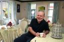Paul Rogers is reopening The Folly Tearoom in Holt's Hoppers Yard this week
