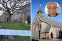 A woman has described the moment a fire broke out at St Peter's Church in Sheringham during a baby massage class