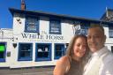 The White Horse in Cromer's West Street was taken over last month by Jay and Kelly Ali, who own the nearby Masala Twist Indian restaurant in Prince of Wales Road. 