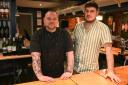 L-R The Plough Inn Marsham head chef Dan Harding and general manager Toby Turner Picture: Sonya Duncan