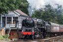 Black Prince steams out of Sheringham Station Picture: Leigh Caudwell
