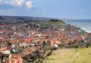 A view of Sheringham in north Norfolk from Beeston Bump