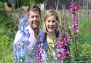 Louisa Butcher and Will Sands of flower firm Brunstead Blooms