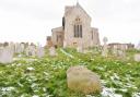 The grave of James Reynolds at All Saints Church, Beeston Regis. Picture: Ian Burt