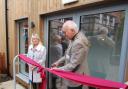 Carol Keable, St Andrew's headteacher, and Sheringham mayor Peter Ratcliffe at the opening of a new classroom at the school last year.