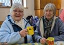 Norma Reynolds, left, and Judy Langford, who met through the North Walsham Good Neighbours scheme