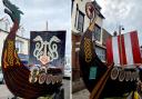 The longboat has arrived ahead of the Sheringham Viking Festival Pictures: Supplied