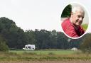 Henry Labouchere, who helped rescue three people from the wreckage of a plane which crashed at Langham Airfield in Norfolk, has said it is the worst incident he has seen at the airfield