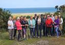 Participants in the first North Norfolk Walking Festival