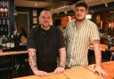 L-R The Plough Inn Marsham head chef Dan Harding and general manager Toby Turner Picture: Sonya Duncan