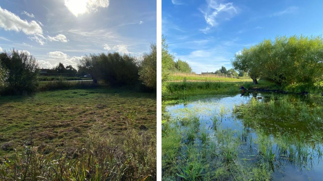 Morston Pond restored to life thanks to community project 