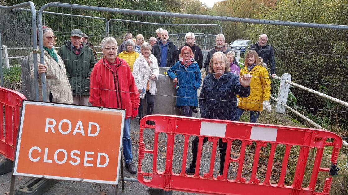 Villagers in East Ruston and Honing in row over closed bridge 