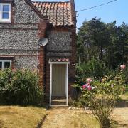 The cottage on Felbrigg Estate is on the market for £315k