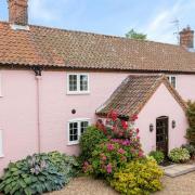 The Pink House is on the market for £1million in Wickmere