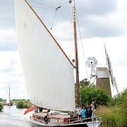 The Norfolk wherries are back in action this weekend and will set sail from Wroxham.