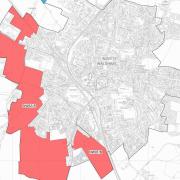 North Walsham is set for the largest growth in the district, with 2,150 homes planned across two sites