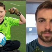 Football mad youngster Harley Cole, from Sheringham, was thrilled to get a video response to a letter he wrote to Tim Krul.