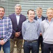 Aylsham Grain board members, from left: Bob Clabon, Ian Deane, David Tann, James Hammond, Simon Shaw, John Harrison, Andrew Dewing