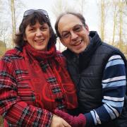 Pat and Paul Abendroth from Holt. Mrs Abendroth is her husband\'s full-time carer.