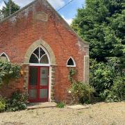 This three-bed chapel conversion near Holt is on the market for £425,000