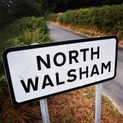 Weird Norfolk - North Walsham. Town sign.Picture: ANTONY KELLY